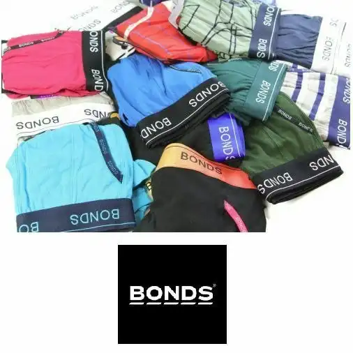 6 x Mens Bonds Underwear Guyfront Trunks Briefs Boxer Assorted Shorts Size S-Xxl