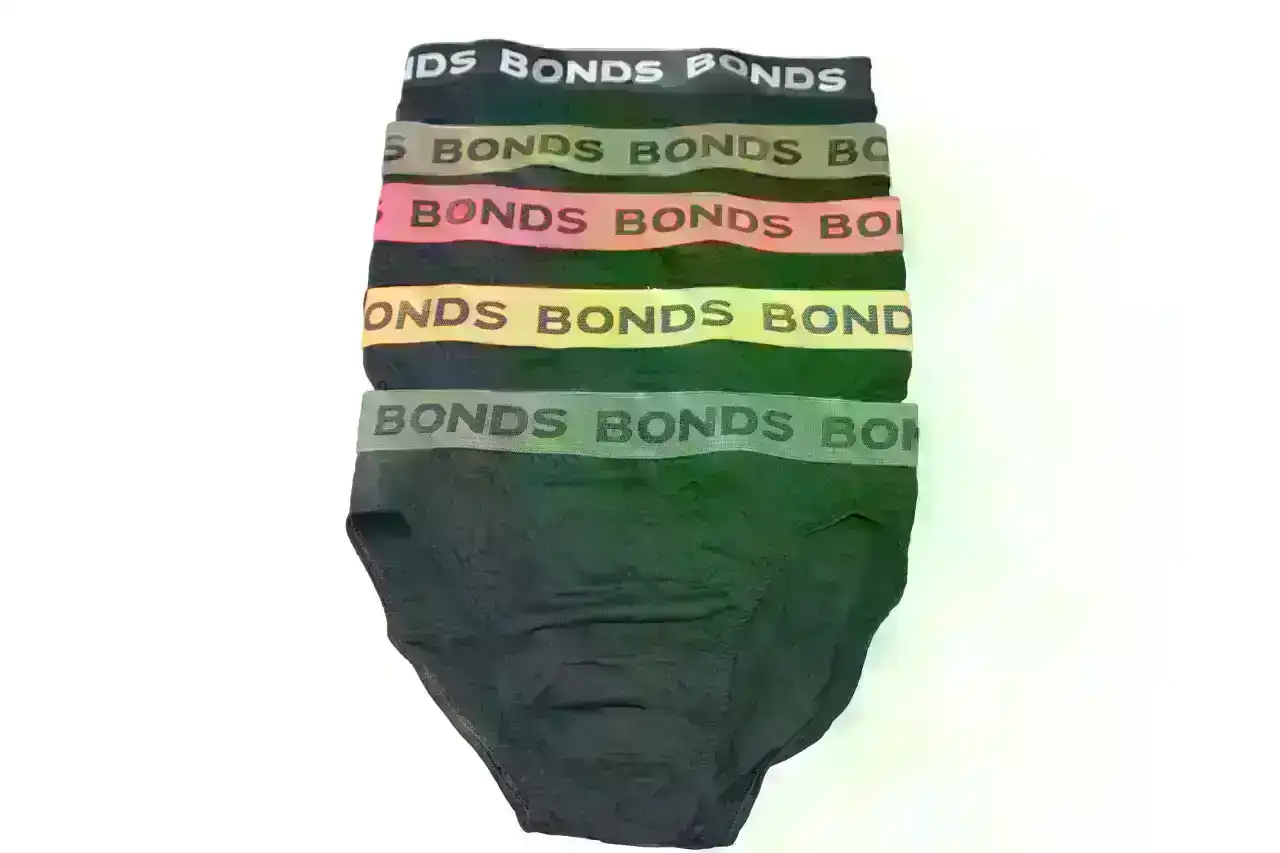 25 Pairs X Bonds Mens Hipster Brief Underwear Black Briefs 05K Pack