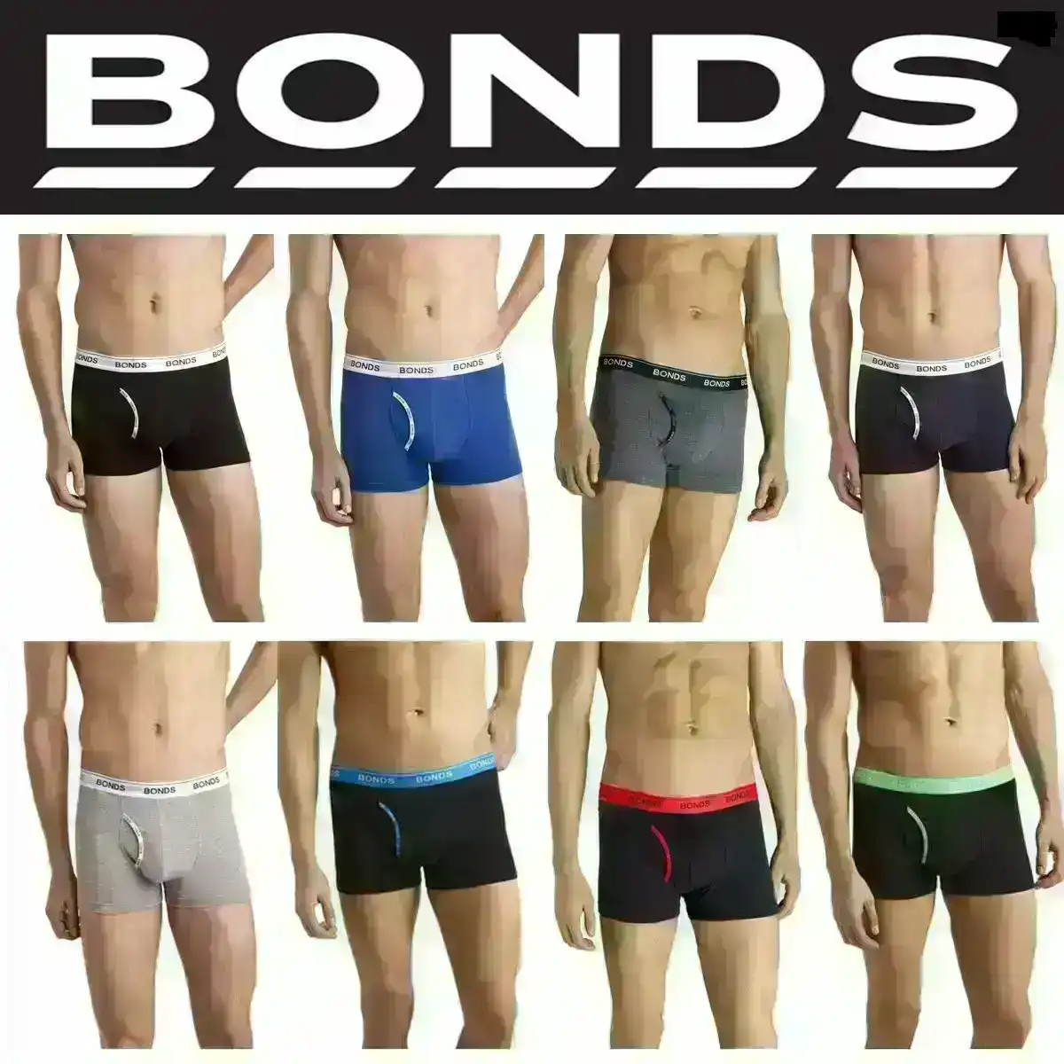 Authentic Bonds Mens Guyfront Trunk Trunks Underwear Shorts Briefs