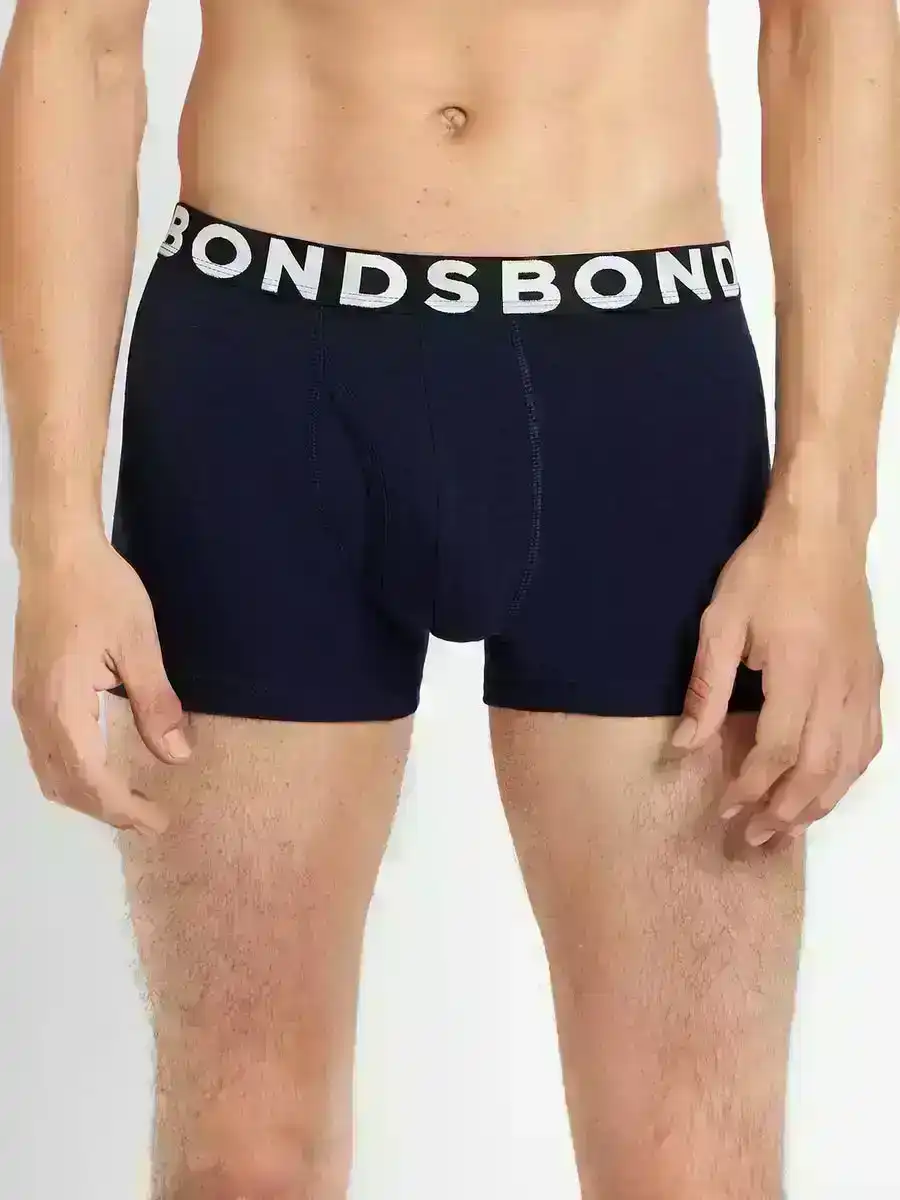Bonds Everyday Trunks - Mens Underwear Navy Jocks