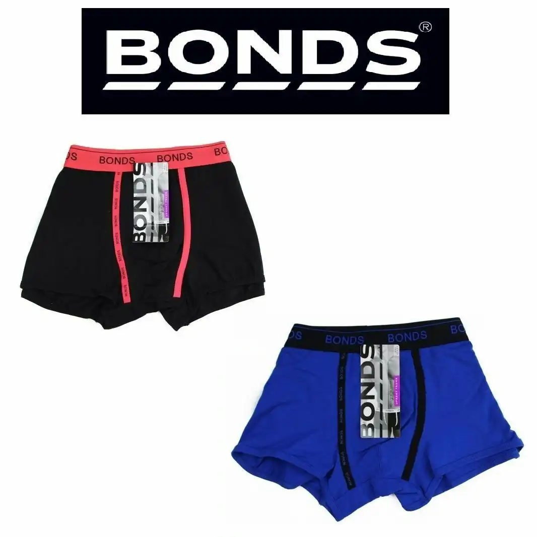 Mens Bonds U Front Trunks Trunks Underwear Jocks Shorts Ufront Black Blue Red