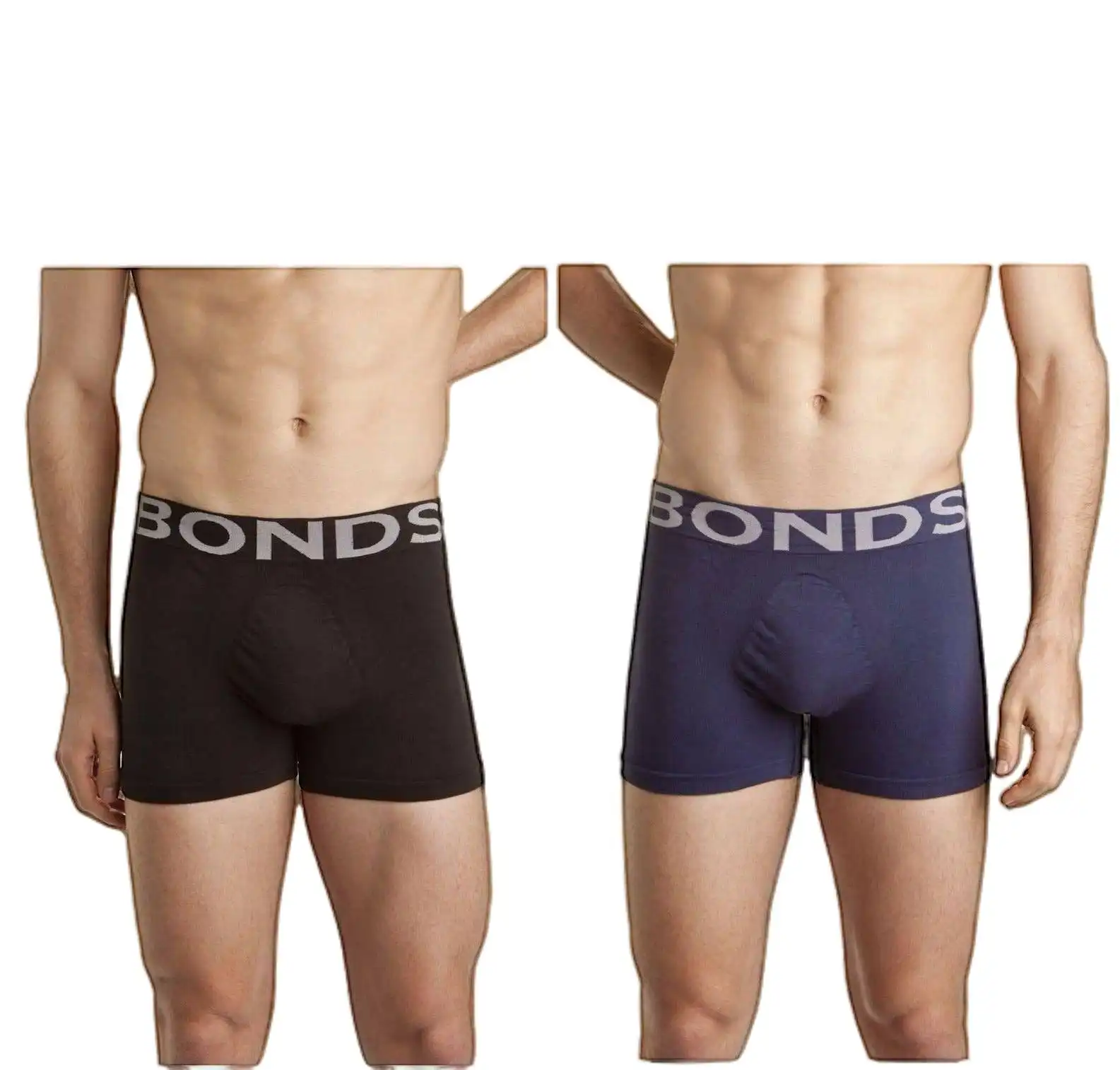 Mens Bonds Side Seamfree Trunk Trunks Black Navy Mens Underwear Shorts Boxer