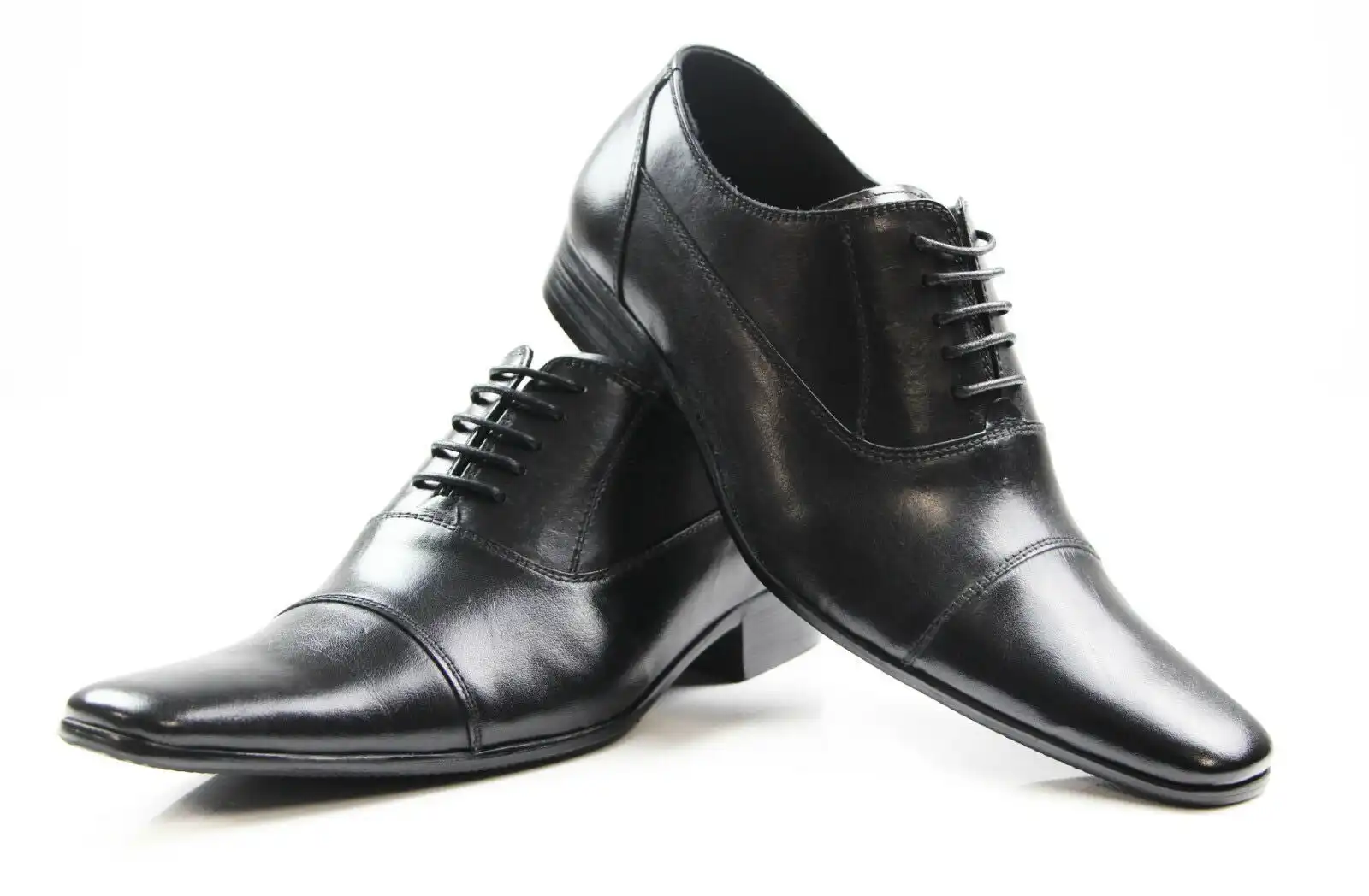 Mens Zasel Julian Leather Lace Up Work Dress Formal Casual Mens Wedding Shoes