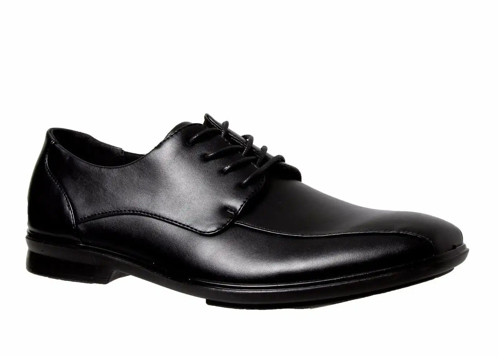 Mens Grosby Oliver Black Dress Work Casual Formal Lace Up Shoes
