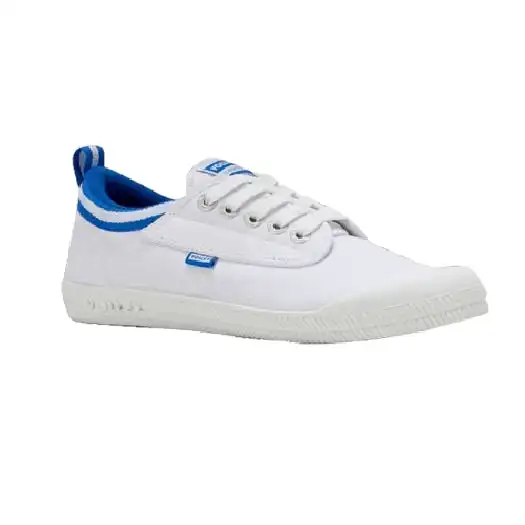 2 x Mens Volley White & Blue International Low Volleys Shoes