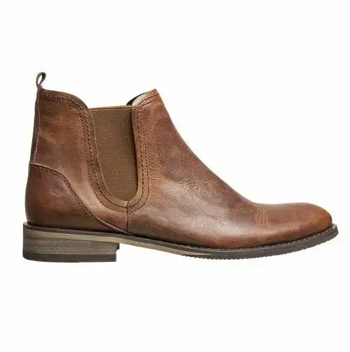 Mens Julius Marlow Abort Tan Shoes Casual Work Dress Leather Boots
