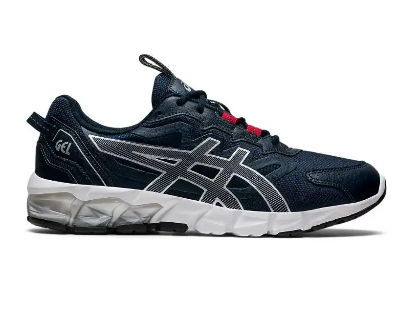 Mens Asics Gel-Quantum 90 French Blue/Pure Silver Athletic Running Shoes