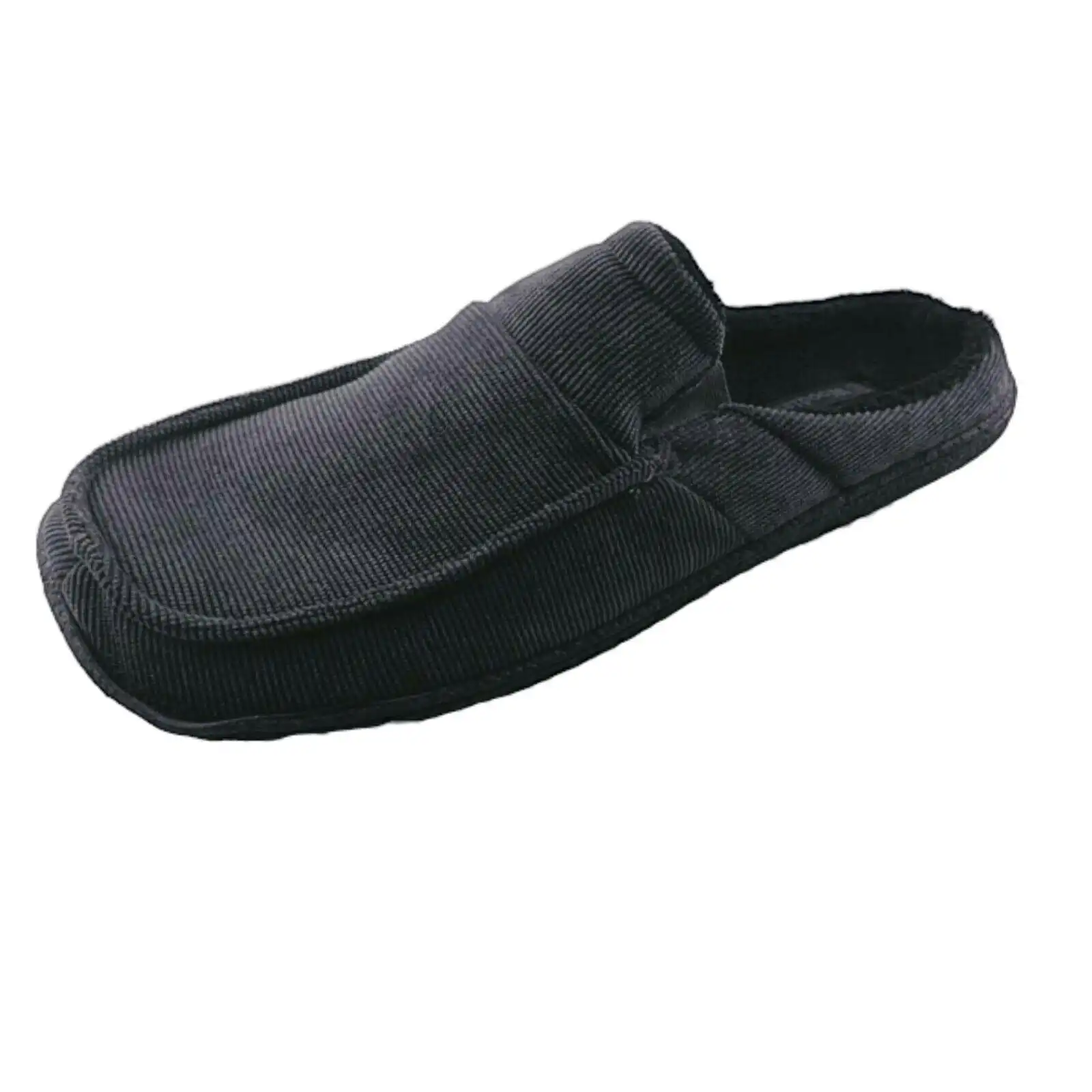 Woodlands Sperry Slippers Mens Warm Grey Slip On Backless Soft Home Shoes Comfy