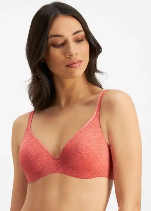 Berlei Barely There T-Shirt Print Underwire Bra Dusty Red Yy4j, Australian  Fashion Boutique