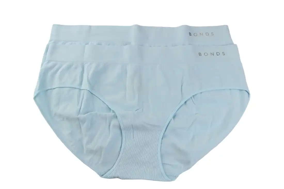 4 Pairs X Bonds Womens Seamless Midi Underwear Light Blue
