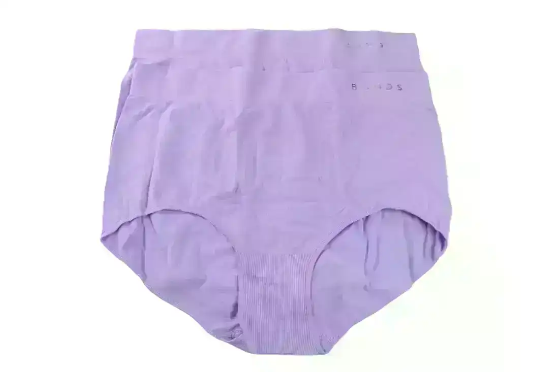 2 Pairs X Bonds Womens Seamless Full Brief Underwear Violet