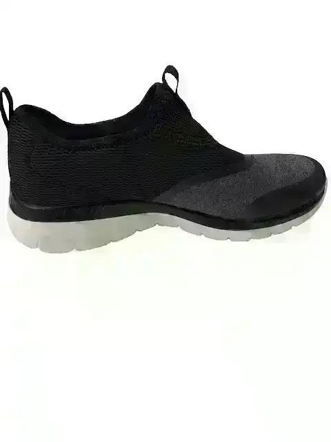 Womens Skechers Bountiful Lively Step Black/White Running Sport Shoes
