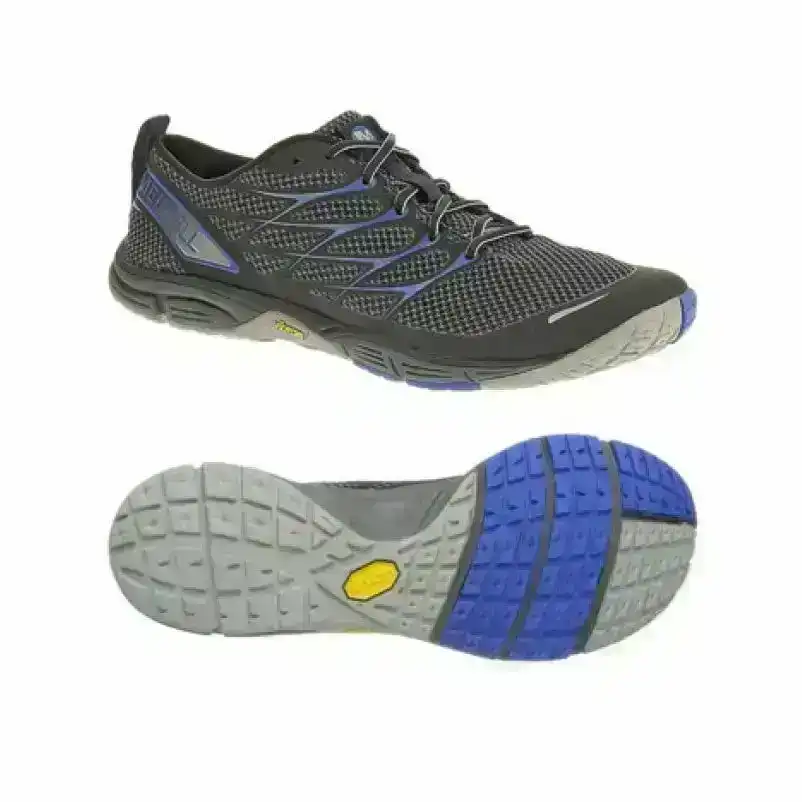 Womens Merrell Road Glove Dash 3 Dark Grey Natural Running Womens Shoe Shoes