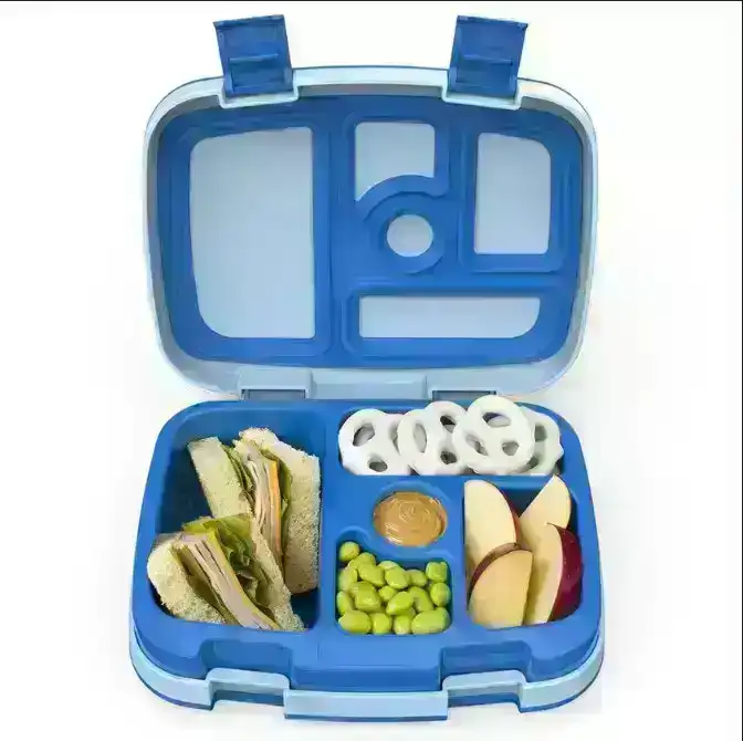 5 x Bentgo Kids Lunch Box Container Storage Blue