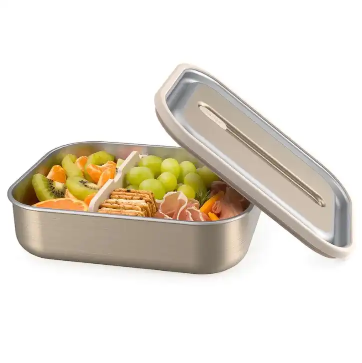 Bentgo Stainless Steel Lunch Box Container Storage Gold