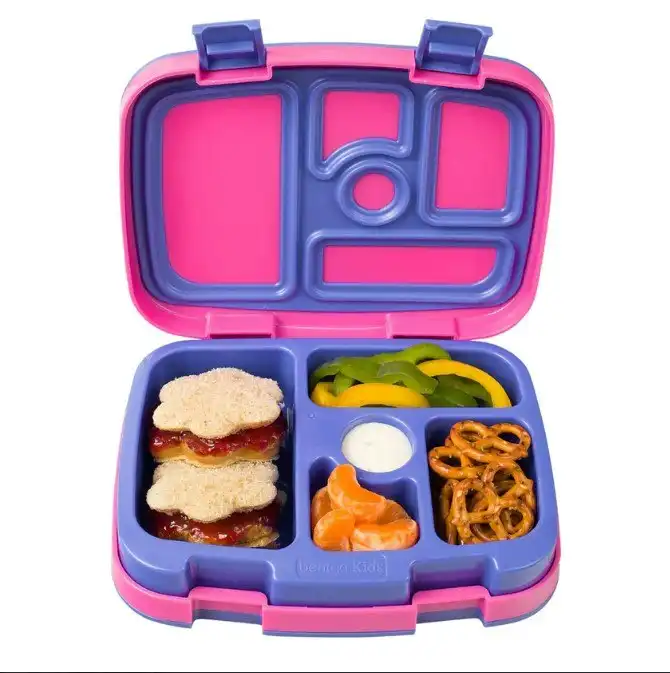 Bentgo Kids Brights Lunch Box Container Storage Fuchsia