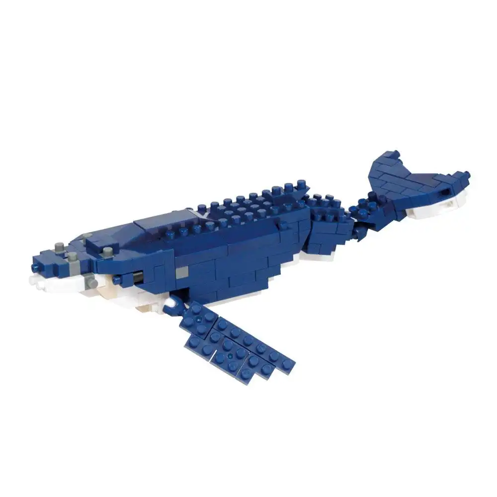 Nanoblock Humpback Whale New Collection 200 Pieces For Ages 12+ (Genuine AU Stock)