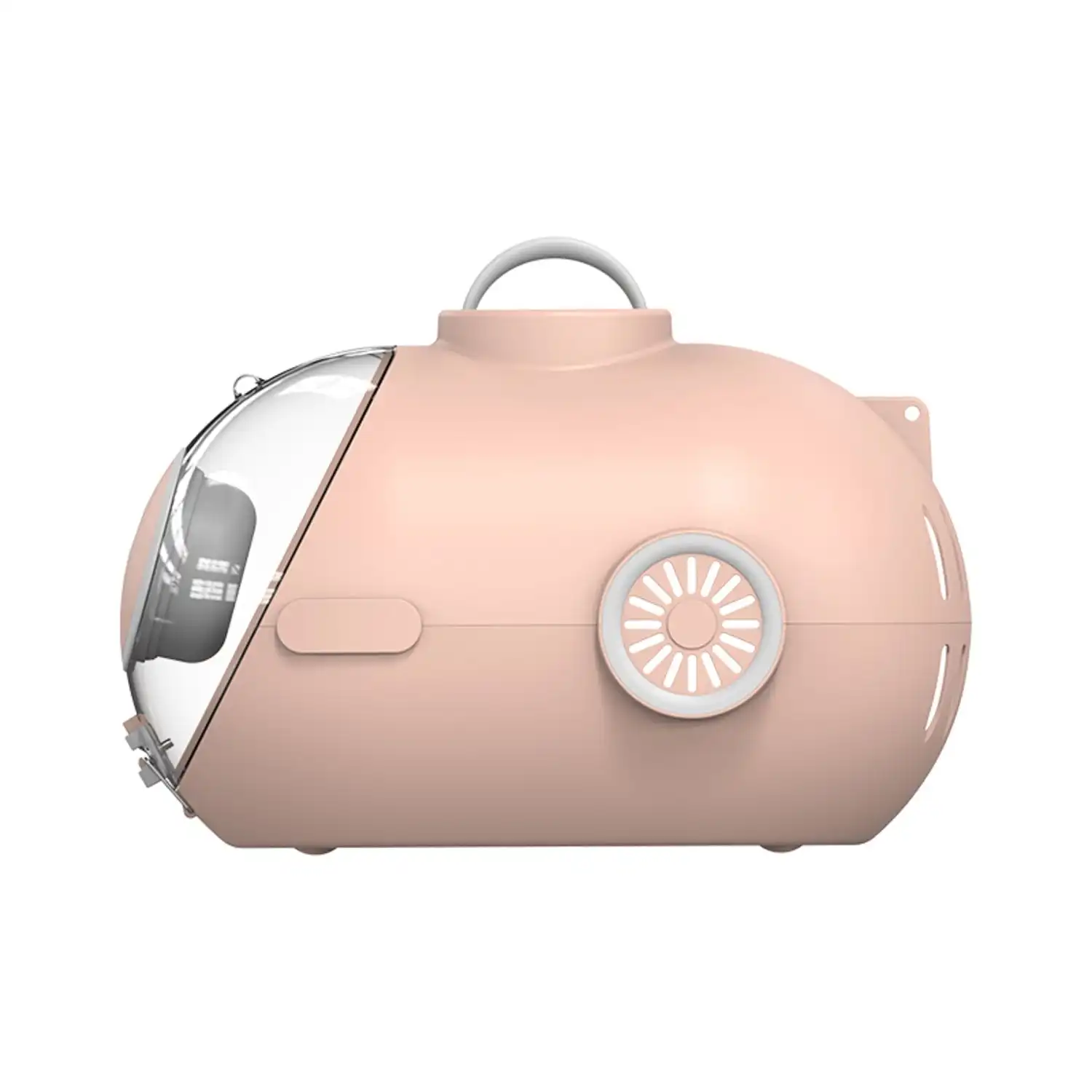 Floofi Smart Pet Carrier Equipped with Built-In Fan and Night Light Pink