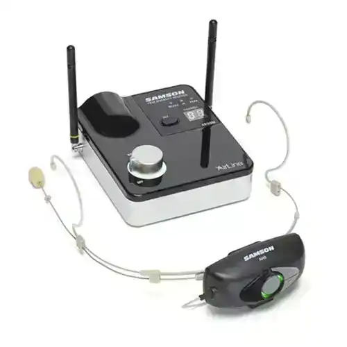 Samson UHF 10cm Wireless Microphone Vocal System w/ XPD Port 542-566mHz Black
