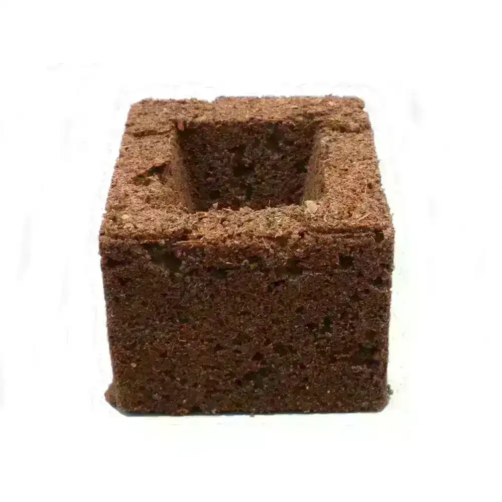 Eazy Plug 75mm Coco Peat Organic Propagation Block f/Soil/Hydroponics/Aquaponics