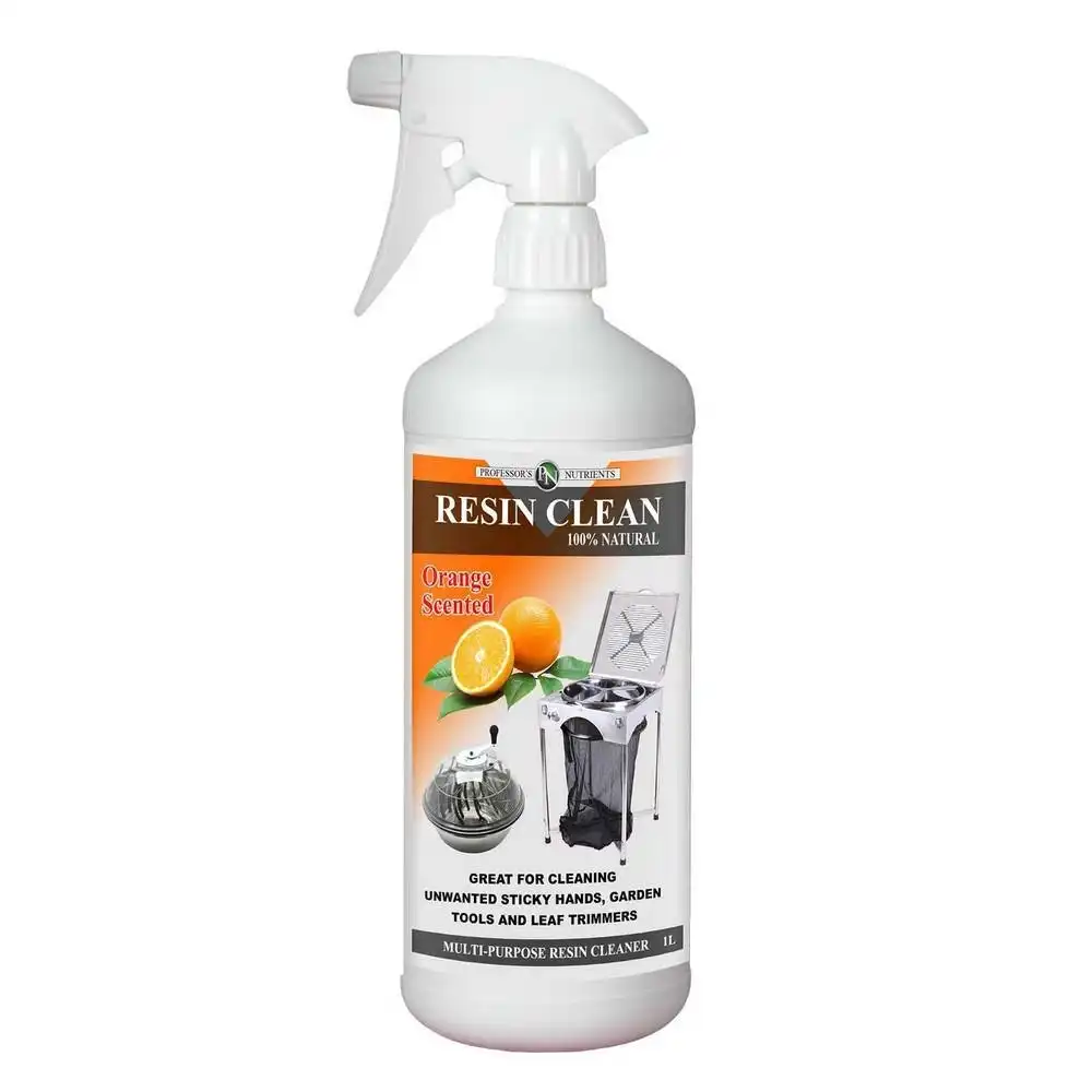 Professors 1L Orange Scented 100% Natural Resin Clean Spray for Garden Tool/Hand