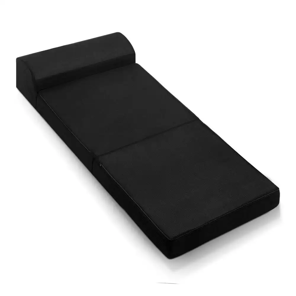 Giselle Foldable Mattress Portable Folding Sofa Foam Bed Air Mesh Fabric