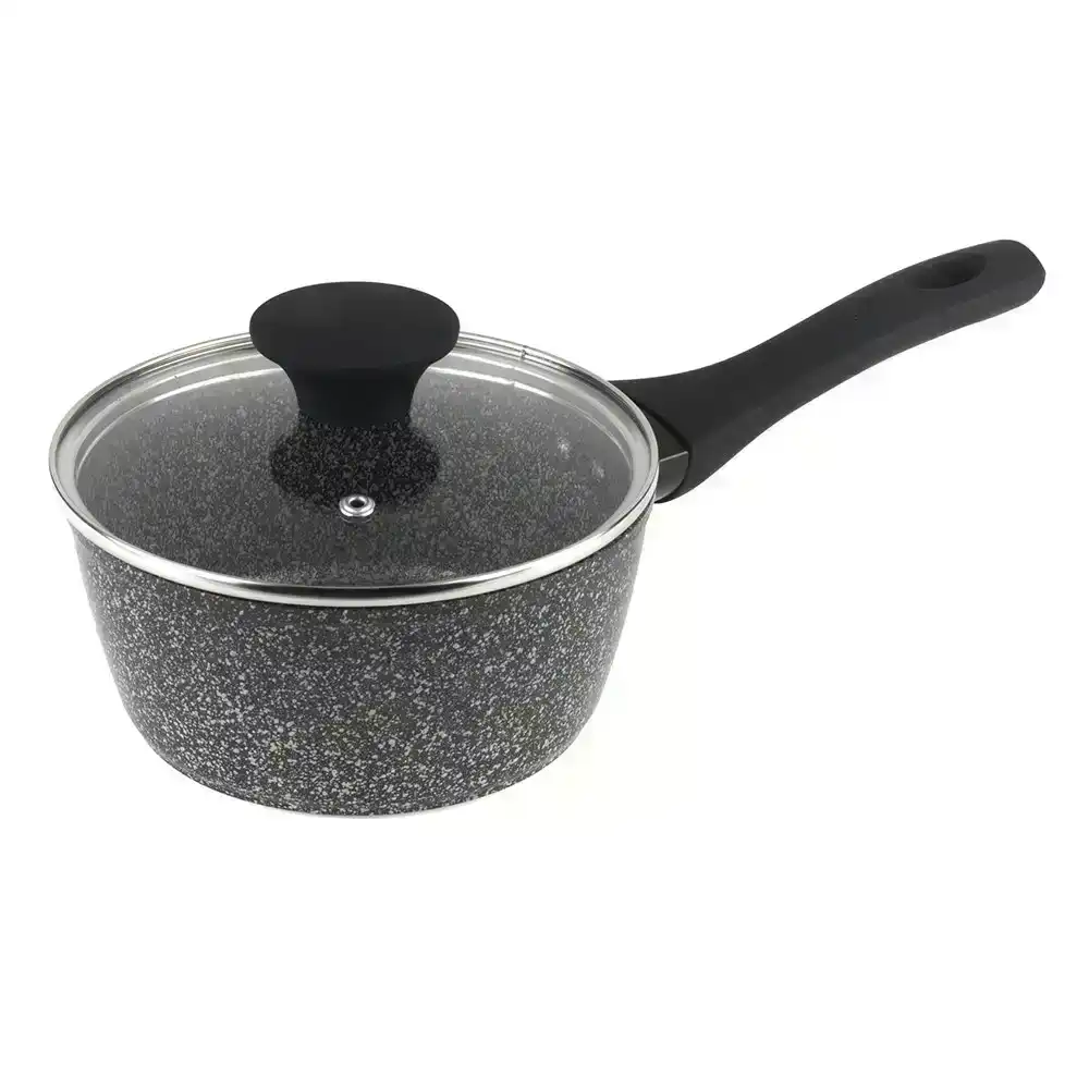 Salter Megastone 16cm Saucepan Induction/Gas Non-Stick Cookware Pot w/ Lid SLV