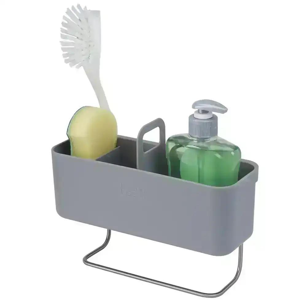 Joseph Joseph DoorStore 24cm In-Cupboard Mounted Sink/Towel Caddy Storage Grey
