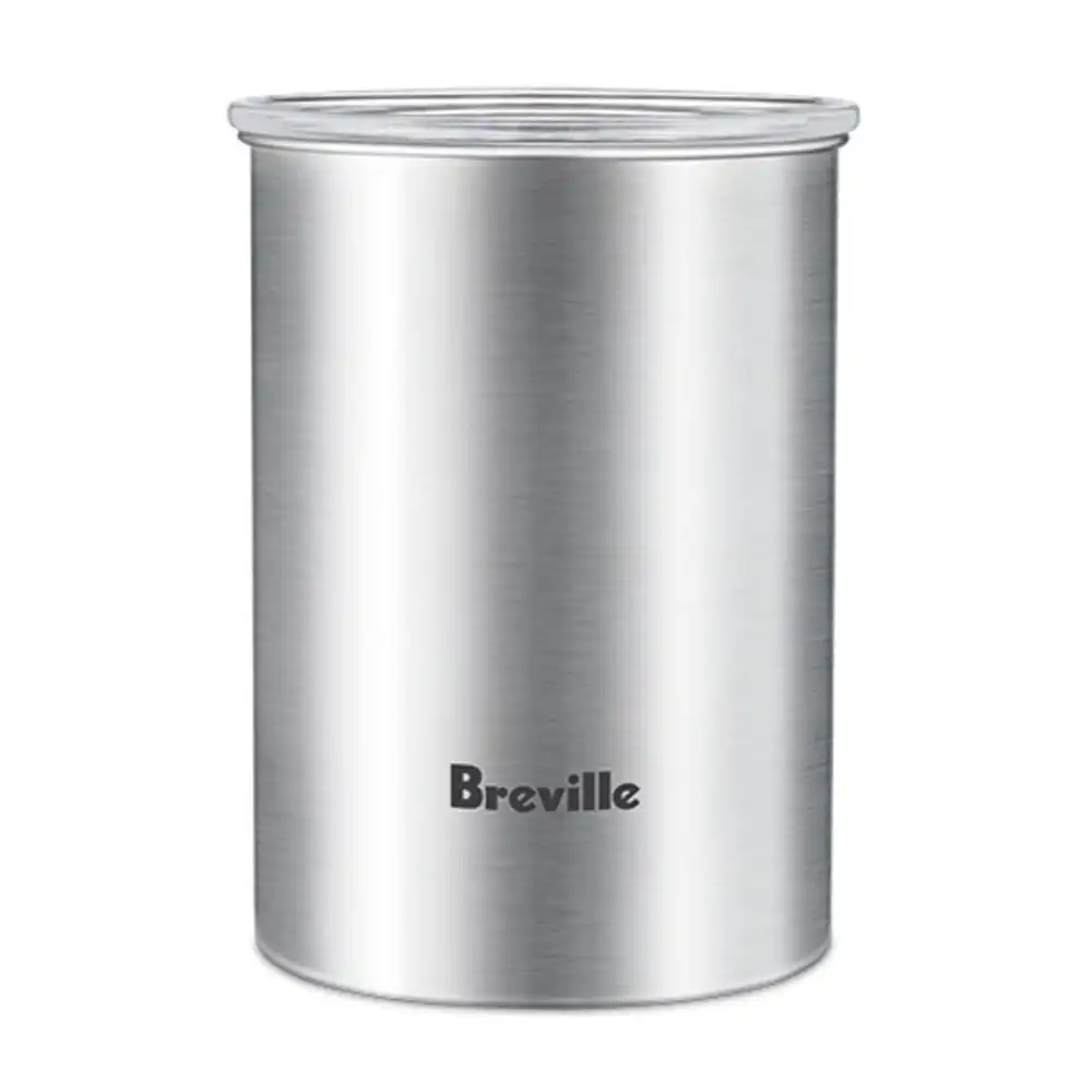 Breville 500ml Stainless Steel Airtight Coffee Bean Keeper/Canister/Storage