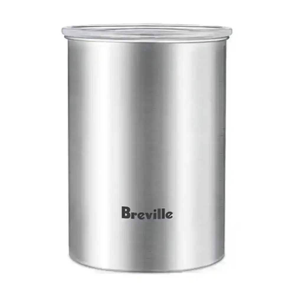 Breville 500ml Stainless Steel Airtight Coffee Bean Keeper/Canister/Storage
