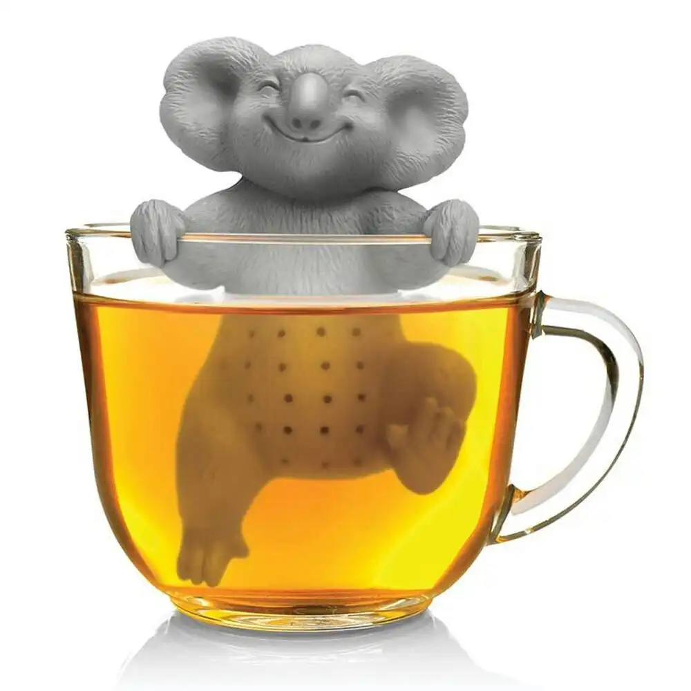 Fred Tea Dweller 8.5cm Silicone Kitchen Koala Tea Infuser Leaf Strainer/Filter