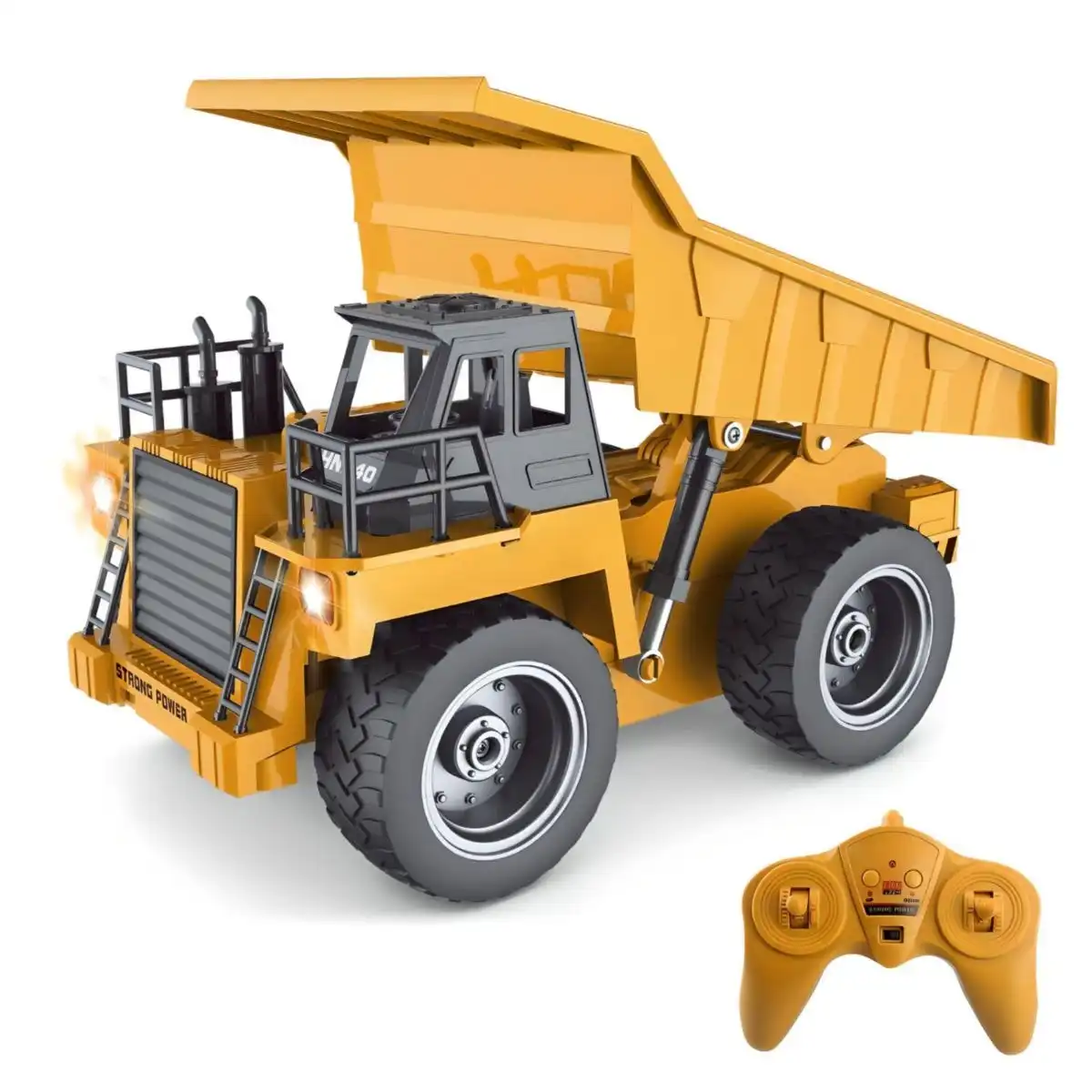Kidst PowerDrive Dump Truck Realistic RC Construction Play for Budding Builders