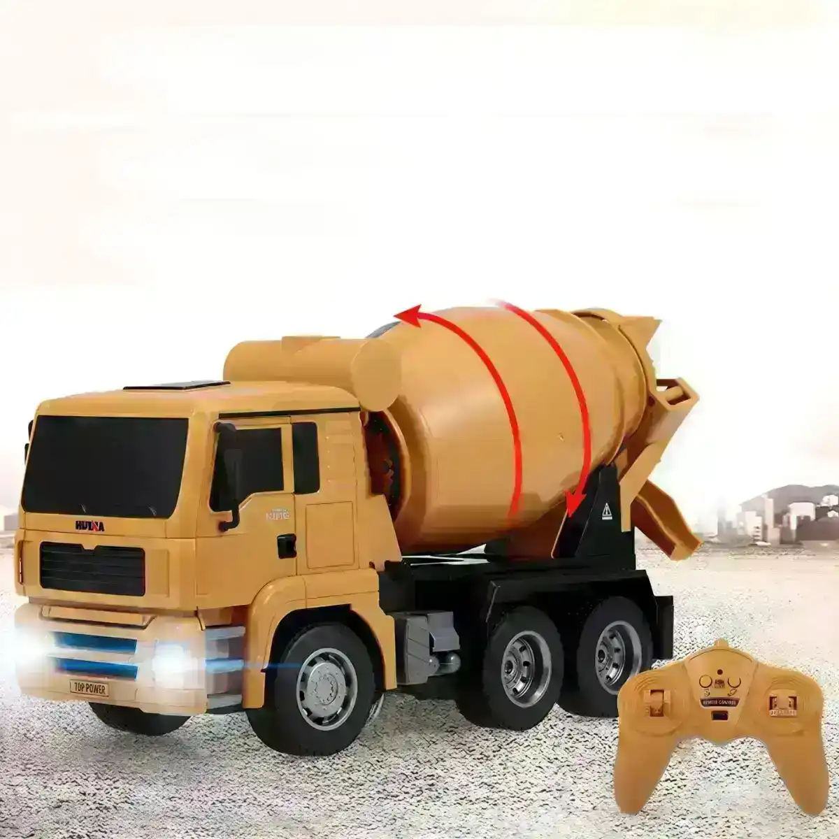 Kidst Master Mixer Dynamic RC Concrete Mixer Truck for Young Builders