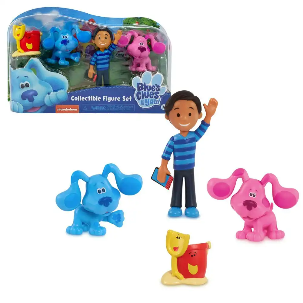 Nickelodeon Blue's Clues & You! Collectible Toy Figure Set Kids 3y+ Children