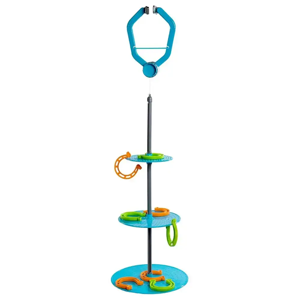 Fat Brain Swingin' Shoes Toy Children/Kids Game 6m+ w/ 8 Horseshoes Assorted