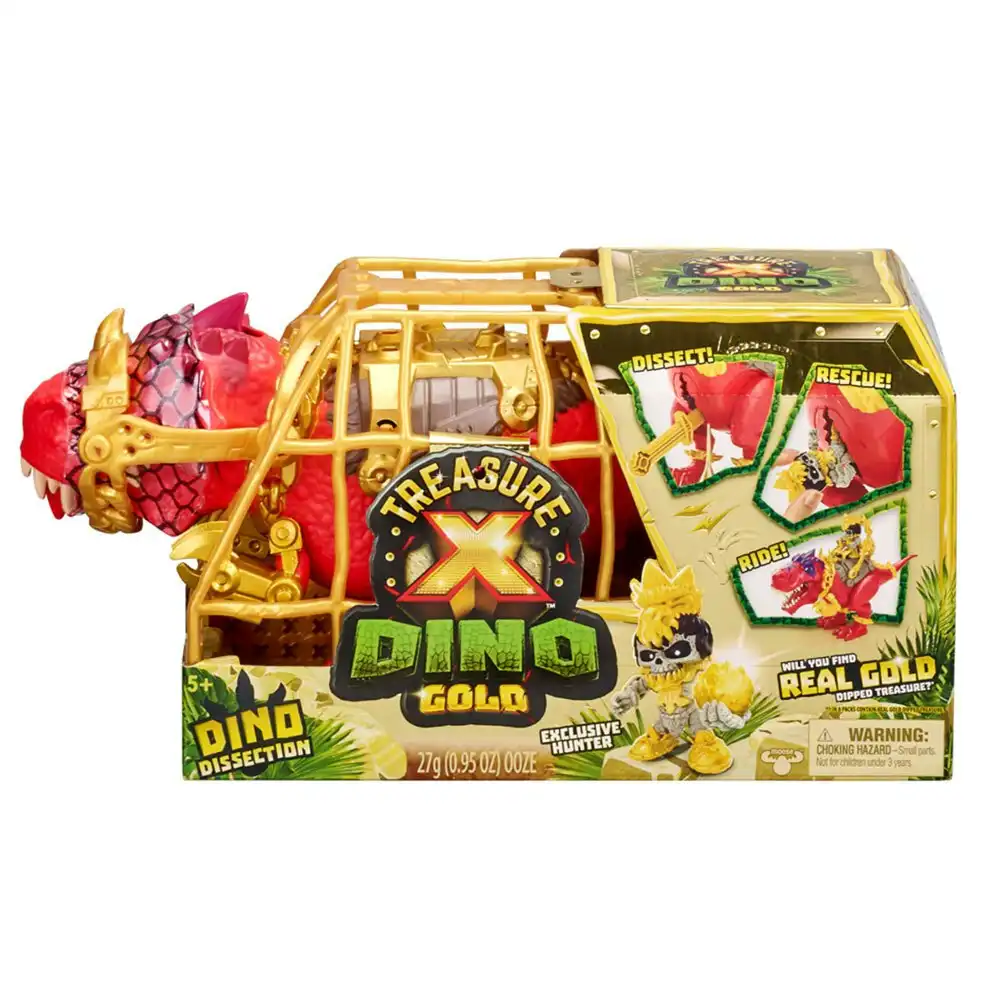 Treasure X Dino Gold Dino Dissection Toy for Kids/Children 3y+ w/ Tool/Accessory