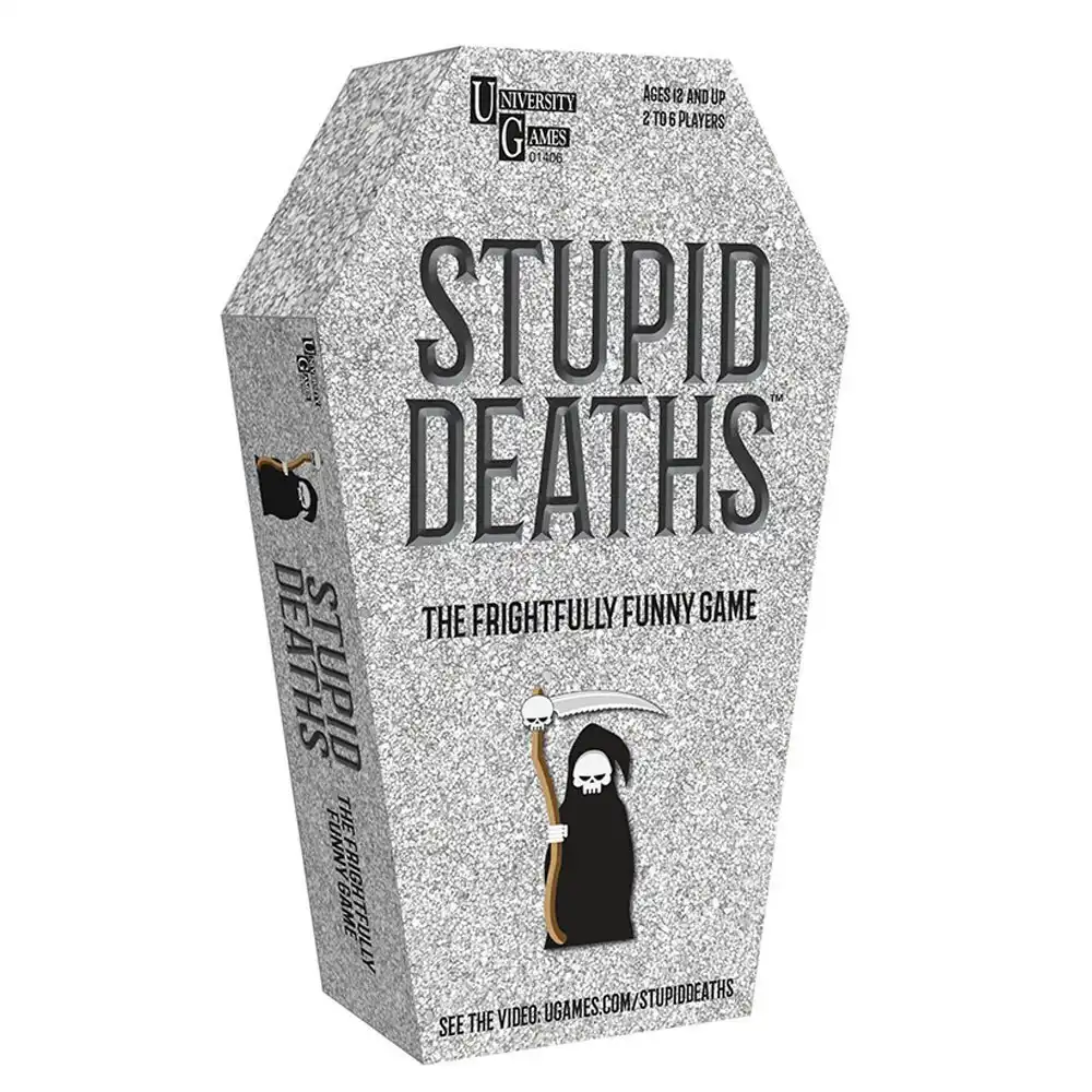 U Games Stupid Deaths Card Board Game Tin Kids/Adults 12y+ Funny Party Play Toy