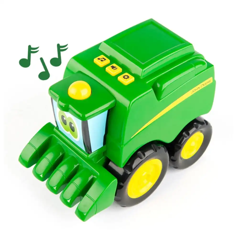 2PK John Deere Johnny & Cory Lights N Sounds Trucks Kids Toy 18m+ Assorted Desig