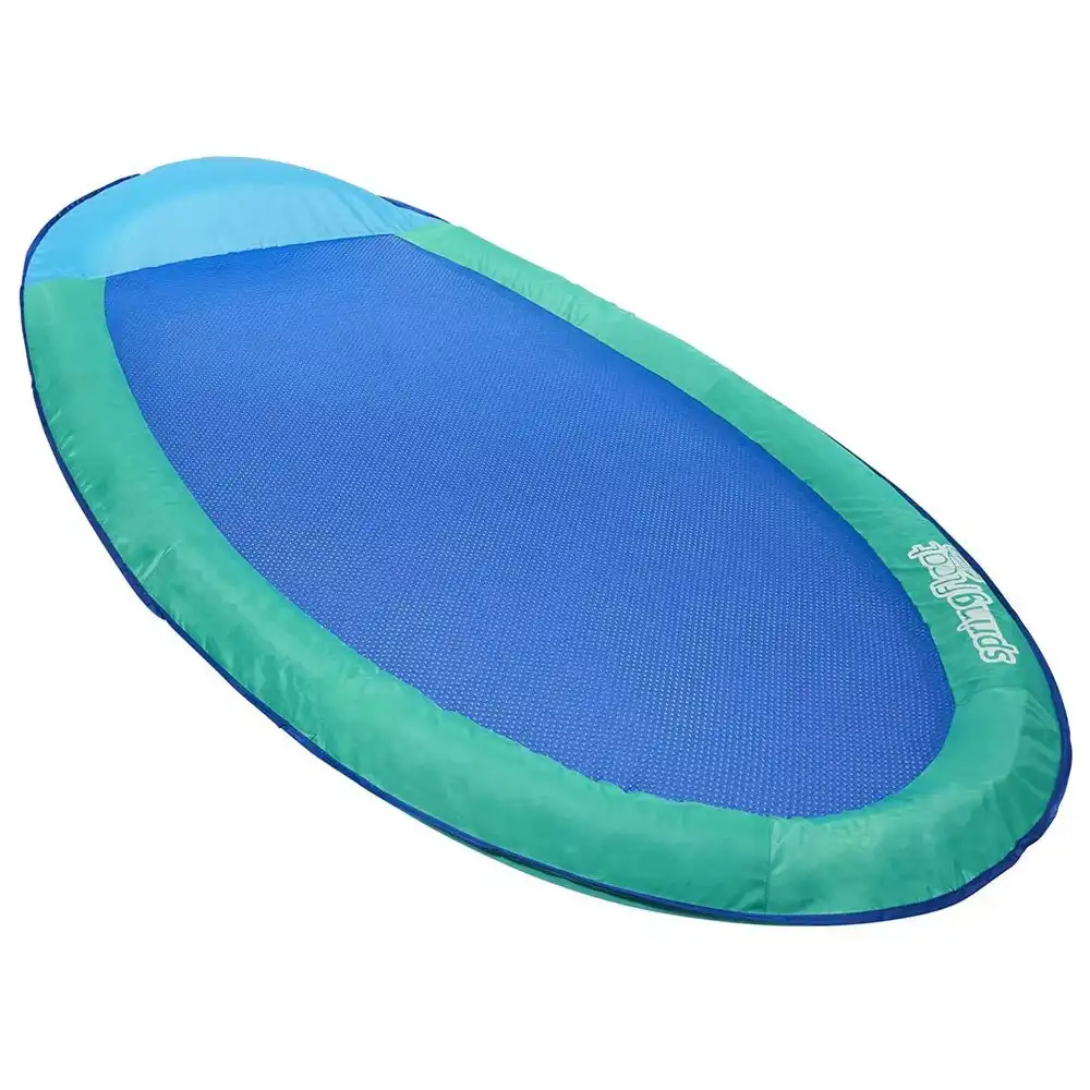 Swimways Spring Water 127cm Float Solid Inflatable Beach/Swimming Pool Mat Blue