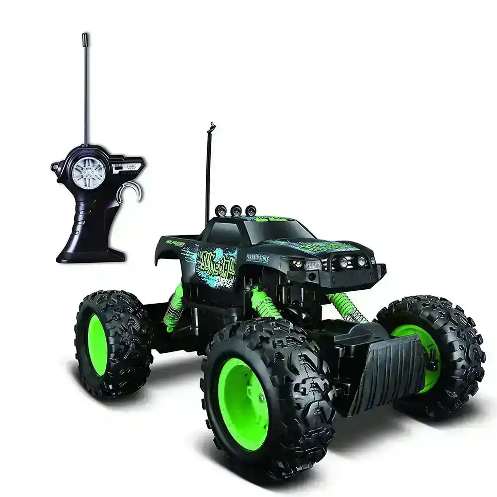 Maisto Tech 4x4 Rock Crawler w/ USB/Battery/RC Car Truck Toy Assorted Colour 8y+