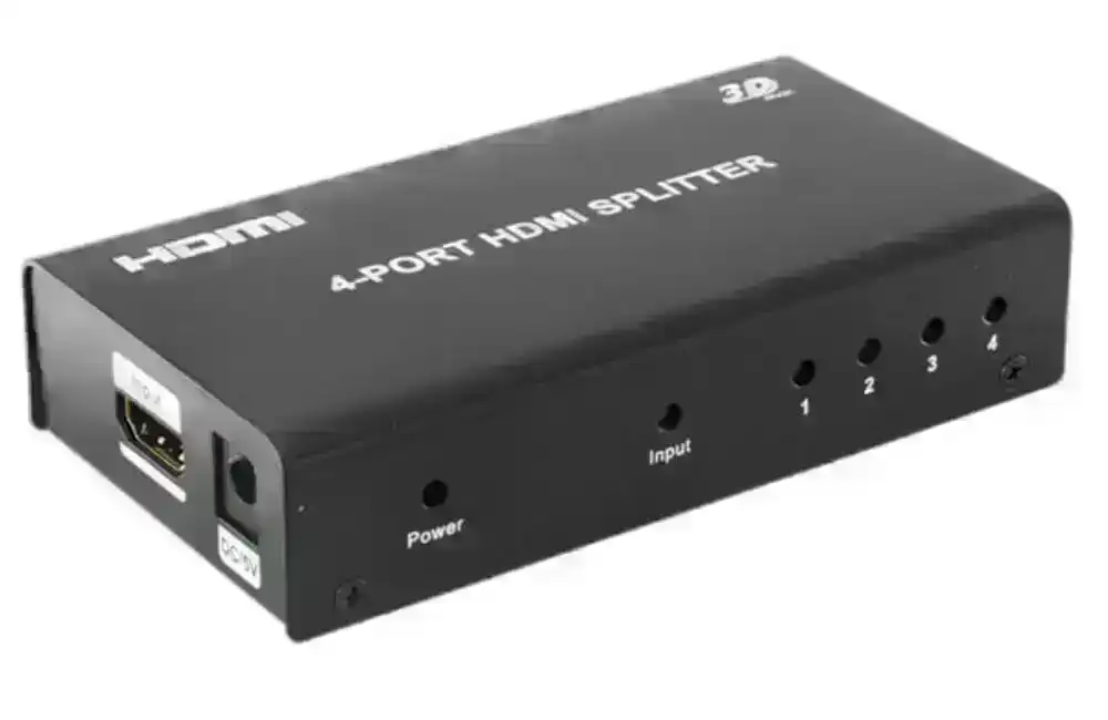 Pro2 HDMI4SP 4 way HDMI splitter distributor 1 in 4 out /Booster 3D/4K/2K/1080p