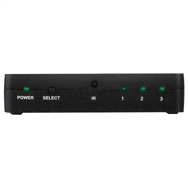 ATEN 1080p Dolby DTS HDTV HDCP DDC 3 Port HDMI Audio Video Switcher w/ Remote