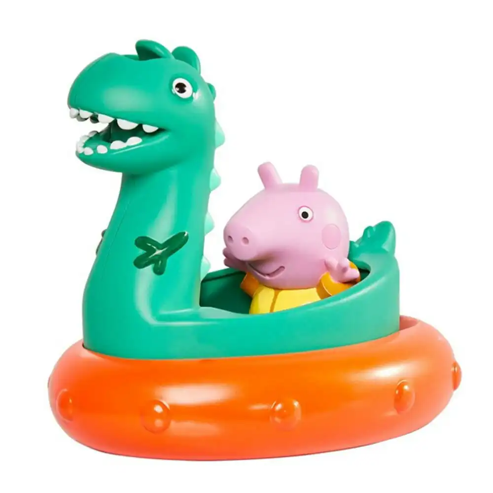 Tomy Peppa Pig Bath Floats Baby/Toddler Water Fun Floating Toy Dinosaur 18m+