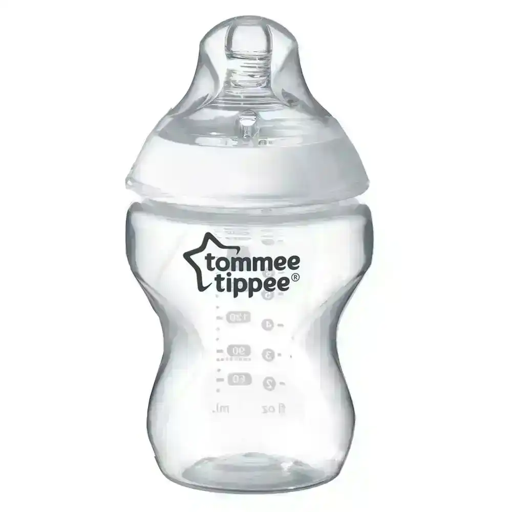 2PK Tommee Tippee 260ml Feeding Bottle Blister w/ Silicone Teat Baby/Infant 0m+