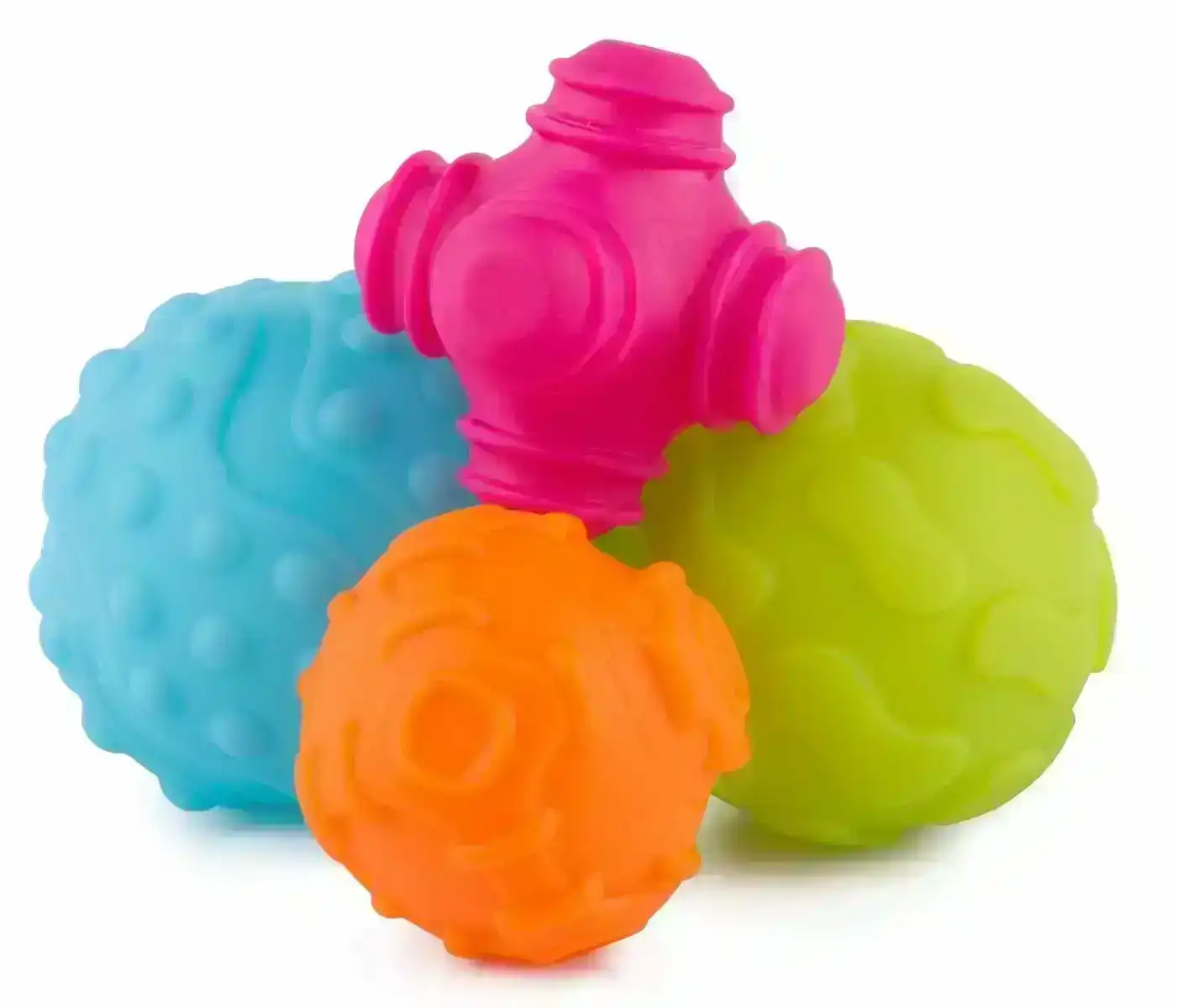 Playgro Textured Sensory Balls Tub/Shower Play/Fun Kids/Baby Bath Toy 6m+
