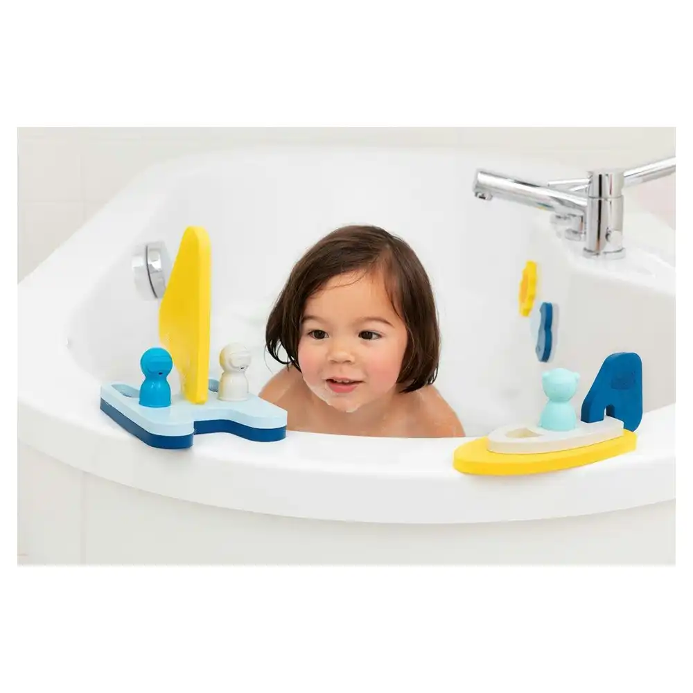 Quut Quutopia Bath Puzzle/Shower Play Water Toys for Kids 10m+ Sail Away