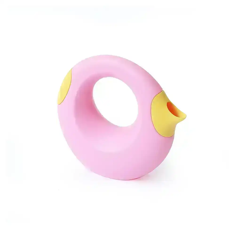 Quut Cana 19cm Small Water Can Bath Play Toys for Kids Sweet Pink/Yellow Stone