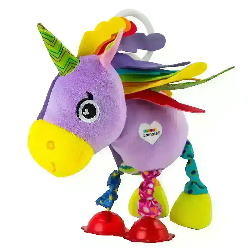 Lamaze Play & Grow 23cm Tilly Twinklewings Unicorn Baby Soft Toy w/ Clip 0m+