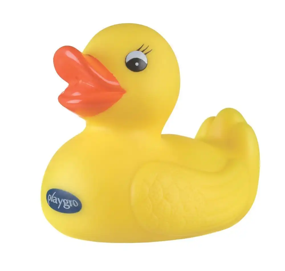 Playgro Rubber Duckie Tub/Shower Play/Fun Kids/Baby/Toddler No Mould Bath Toy6m+
