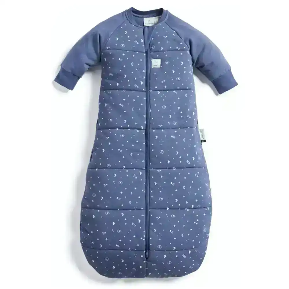 ergoPouch Jersey Baby Sleeping Bag Organic Cotton TOG 3.5 Size 8-24m Night Sky